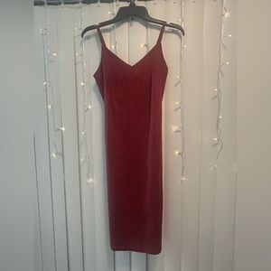 No Boundaries Red Soft Dress